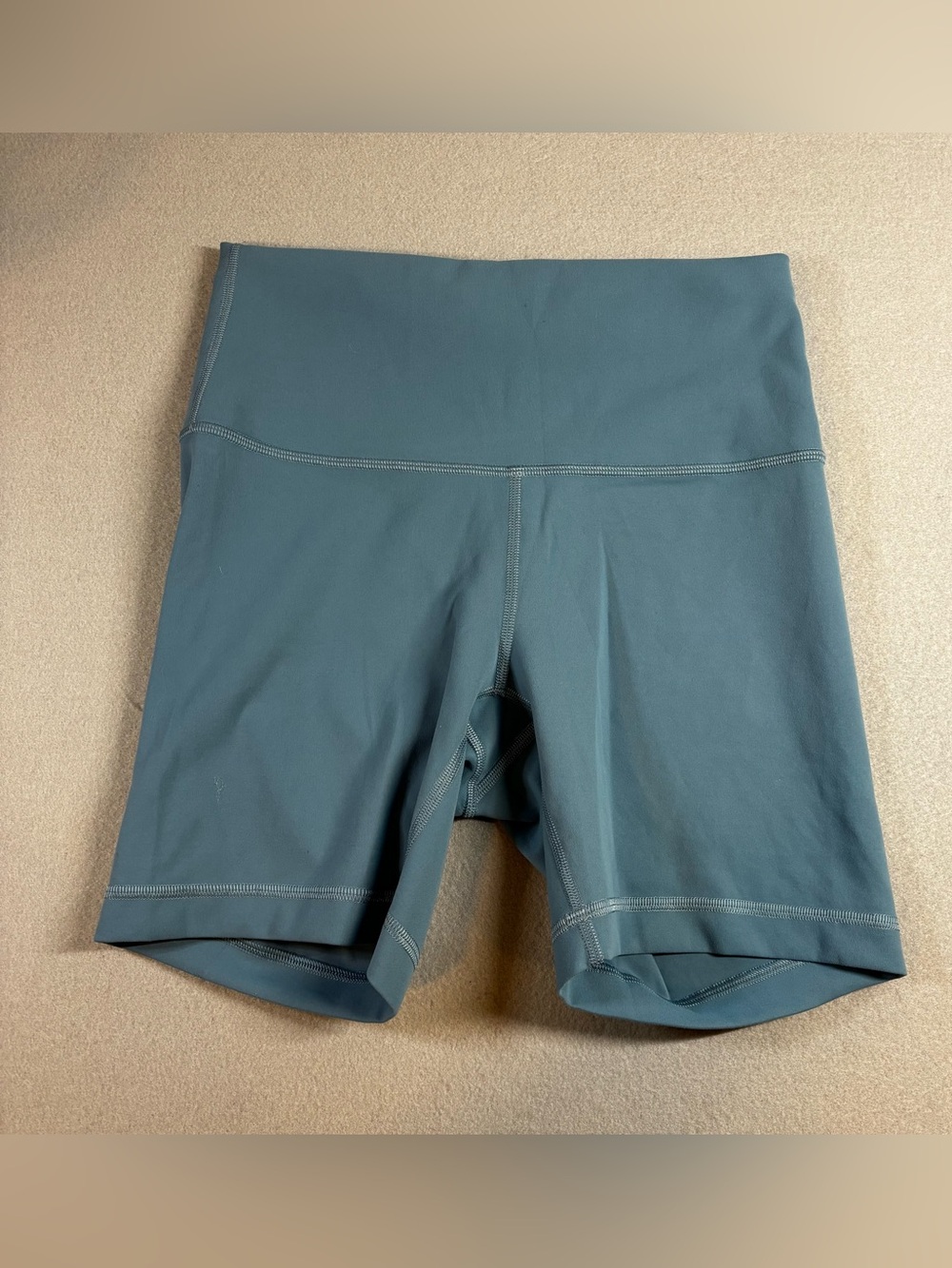 lululemon athletica Teal High-Rise Bike Shorts